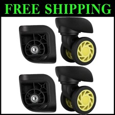 Quiet DIY Luggage Wheel